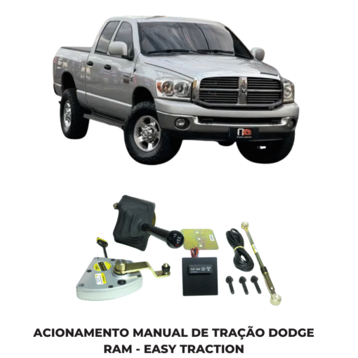 Acionamento Manual de Tração Dodge Ram - Easy Traction