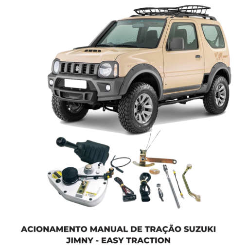 Acionamento Manual de Tração Suzuki Jimny - Easy Traction