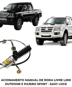 Acionamento Manual de Roda Livre L200 outdoor e Pajero Sport - Easy lock