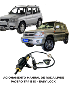 Acionamento Manual de Roda Livre Pajero TR4 e IO - Easy lock