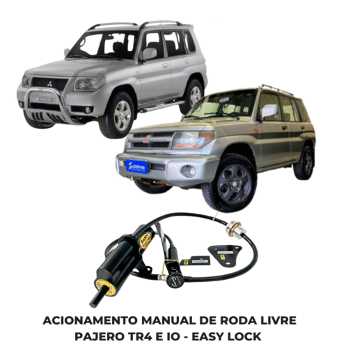 Acionamento Manual de Roda Livre Pajero TR4 e IO - Easy lock