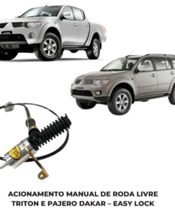 Acionamento Manual de Roda Livre Triton e Pajero Dakar – Easy Lock