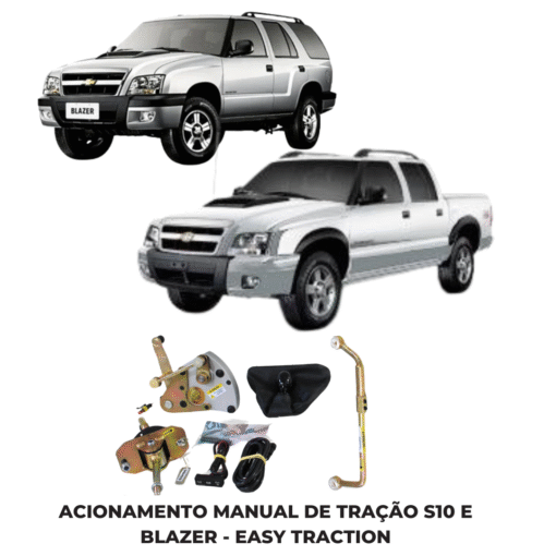 Acionamento Manual de Tração S10 e Blazer - Easy Traction