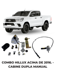 Combo Hillux acima de 2016. - Cabine Dupla Manual